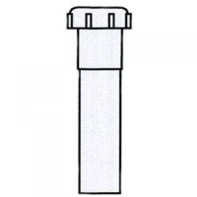 Manufacturers Direct ORGL76240faucet-Trim-Kits Plumb Pak Extension Tube, 1-1/2 in Diameter x 12 in Length, Slip Joint, Plastic, Black