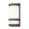 WAC Lighting dweLED, Latitude 10in LED Indoor and Outdoor Wall Light 3000K in Bronze view 1