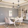 Edvivi Amorette Mini Chandelier Crystal, 1 Light Modern Elegant Glam Ceiling Light Fixture Antique Bronze, Adjustable Hanging Lighting for Closet, Bedroom, Girls Room, Kitchen Island view 4