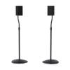 SANUS Speaker Stands Pair for Satellite & Bookshelf Speakers up to 3.5lbs  10 Height Adjustment  Includes L-Shaped Bracket & Keyhole Adapter for Compatibility  Easy DIY Assembly view 1