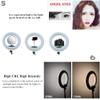 Yidoblo 96W Bicolor 480 LED Ring Light Kit with Makeup Mirror,Light Stand, Camera Phone Holder and Carrying Bag,Dimmable 3200K-5500K Continuous Lighting for Photo Studio Video Photography MDKFDWS view 3