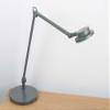Wood Technology ZTRA LED Task Lamp with USB Charging Base and Dimmer, Iron Gray view 2