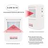 Dog Barking Alarm Motion Detector,Pir Wireless Human Body Walking Sensor Doorbell Door Security Alert System Device for Home or Office Burglar Deterrent (1Sensor + 1Receiver, White) view 4