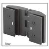 CRL REG185CH Chrome Regal 185 Series Glass-to-Glass Hinge view 4