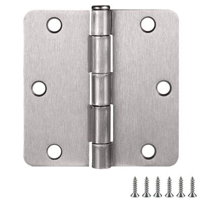 Design House Interior Door Hinge, 3.5", Satin Nickel