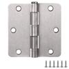 Design House Interior Door Hinge, 3.5", Satin Nickel view 1