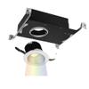 WAC Lighting R3ARWT-A927-HZWT Aether Round Wall Wash Trim with 90 CRI LED Light Engine Flood 50 Beam 2700K Warm White, Haze White view 2