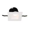 WAC Lighting R3ASWT-A840-WT Aether Square Wall Wash Trim with LED Light Engine Flood 50 Beam 4000K Cool White, White view 4