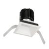 WAC Lighting R4SD2T-W840-WT Volta - 6.39" 36W 60 4000K 85CRI 1 LED Square Regressed Trim with Light Engine, White Finish with Textured Glass view 1