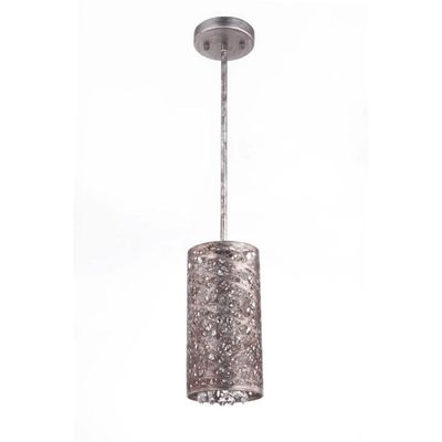 Bromi Design B8105C Modern Royal 1 Light Gold Pendant, Chrome