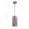 Bromi Design B8105C Modern Royal 1 Light Gold Pendant, Chrome view 1