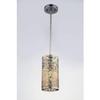 Bromi Design B8105C Modern Royal 1 Light Gold Pendant, Chrome view 2