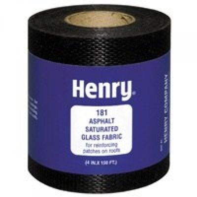Henry Fabric ROOF PTCH BLK GLS 4X150 HE181195
