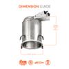 HALO H5R 5 Recessed Lighting Housing for Residential & Commercial Remodel w/ E26 Socket Base, IC Rated view 2