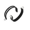 uxcell 4pcs 60mm Dia Rubber Lined U Shaped 304 Stainless Steel Pipe Clip view 2
