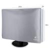 23" 24" 25" Univesal Monitor Dust Cover Scratch Resistance Nonwoven Full Body Sleeve for 23" 24" 25" Computer Monitor LED LCD Screem (Size: 24W x 18H x 3D)-Gray view 2