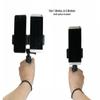 OCTO MOUNT Dual Device Hand-Held Stabilizer for Cell Phone or GoPro Camera. Compatible with iPhones, Samsung Galaxy, HTC, etc. view 2