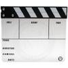 Birns & Sawyer Standard Translucent Slate w/ Black and White Clapper view 1