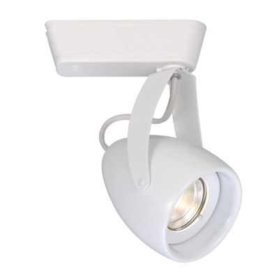 WAC Lighting H-LED820F-930-WT Impulse H Series LED820 LED Low Voltage Track Head Finish 90+CRI and 3000K, Flood Beam, White