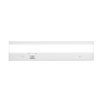 WAC Lighting BA-ACLED12-27/30WT Duo ACLED Dual Color Option Bar in White Finish; 2700K and 3000K, 12 Inches