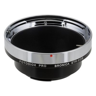 Fotodiox Pro Lens Mount Adapter, Bronica ETR Lens to Canon EOS Camera Mount Adapter, for Canon EOS 1D, 1DS, Mark II, III, IV, 1DC, 1DX, D30, D60, 10D, 20D, 20DA, 30D, 40D, 50D, 60D, 60DA, 5D, Mark II, Mark III, 7D, Rebel XT, XTi, XSi, T1, T1i, T2i, T