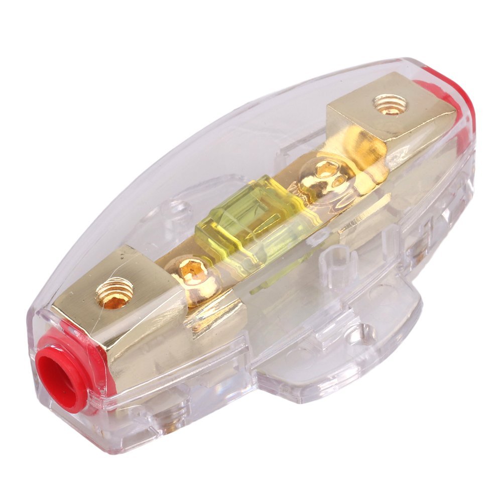 12V Car Audio 100A ANL Fuse Holder Fuseholder Water Resistant For Car Amplifiers