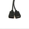 HUALAND 2PCS Black 4 Pins LED Splitter Cable 2 Way Y Splitter view 2