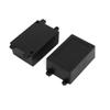 uxcell 82mmx57mmx35mm Dustproof IP65 Junction Box Electric Project Enclosure Black 2pcs view 1
