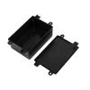 uxcell 82mmx57mmx35mm Dustproof IP65 Junction Box Electric Project Enclosure Black 2pcs view 2