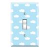 Graphics Wallplates - Blue Cloud - Single Toggle Wall Plate Cover view 1