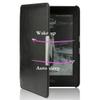 ISeeSee Kindle Voyage Case SmartShell Case for Kindle Voyage Protective Holding Leather Cover with Auto Sleep/Wake for Amazon Kindle Voyage (2014) Black view 3
