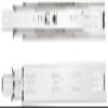 Knape & Vogt Side Mount Full Extension Drawer Slide, 18-Inch, White, Pair view 1