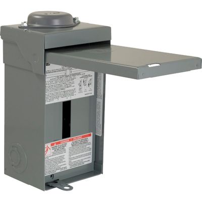 Square D Main Lug Load Center 70 Amp 2 Space Boxed