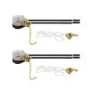 Aspen Creative 21305-2 Ceiling Fan Light Switch with Pull Chain, Polished Brass, 2 Pack 2 view 1