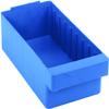 QUANTUM STORAGE SYSTEMS QED601BL Super Tuff Euro Heavy Duty Parts Organizer Blue Bins 12" L x 6" W x 5" H 24 Pack view 1