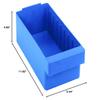 QUANTUM STORAGE SYSTEMS QED601BL Super Tuff Euro Heavy Duty Parts Organizer Blue Bins 12" L x 6" W x 5" H 24 Pack view 2
