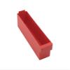 QUANTUM STORAGE SYSTEMS QED604RD Super Tuff Euro Heavy Duty Parts Organizer Red Bins 18" L x 4" W x 5" H 24 Pack view 1
