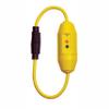 Tower Manufacturing 30396002-08 Manual-Reset 20 AMP Inline GFCI Cord, 2 Feet, Yellow view 2