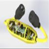 Tower Manufacturing 30396002-08 Manual-Reset 20 AMP Inline GFCI Cord, 2 Feet, Yellow view 4