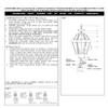 Livex Lighting 2354-06 Post Light Fixture, Verdigris view 2