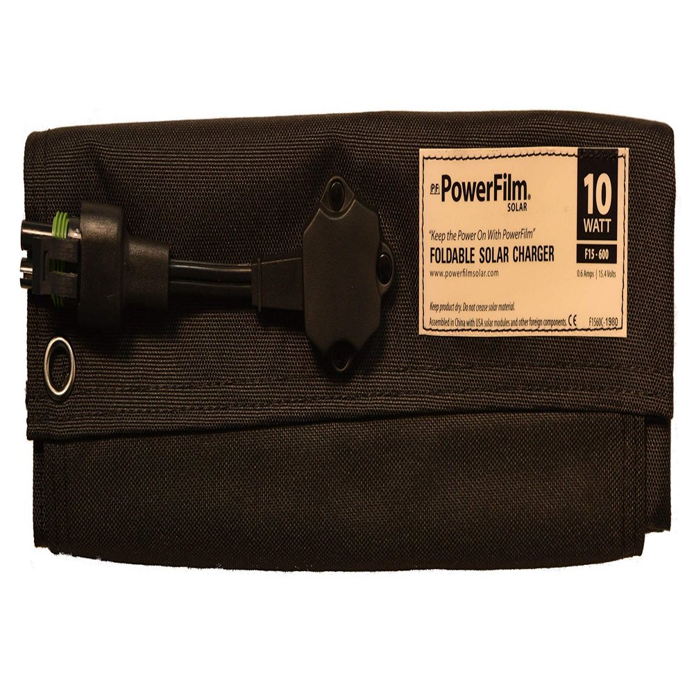 10 Watt Foldable Solar Panel (F15-600) Black