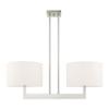 Livex Lighting 42425-07 Hayworth 2-Light Linear Chandelier, Bronze view 2