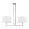 Livex Lighting 42425-07 Hayworth 2-Light Linear Chandelier, Bronze view 3