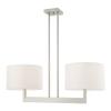 Livex Lighting 42425-07 Hayworth 2-Light Linear Chandelier, Bronze view 4