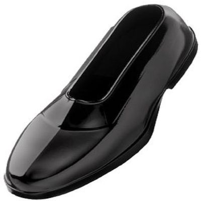 Men's Dress Waterproof Storm Rubber Overshoe Black, Small (6)