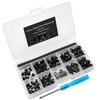 132pcs PC Build & Repair Screw Kit with Screwdriver for Motherboard, GPU,HDD, SSD,Case Fans -Includes Standoffs & Thumbscrews view 1