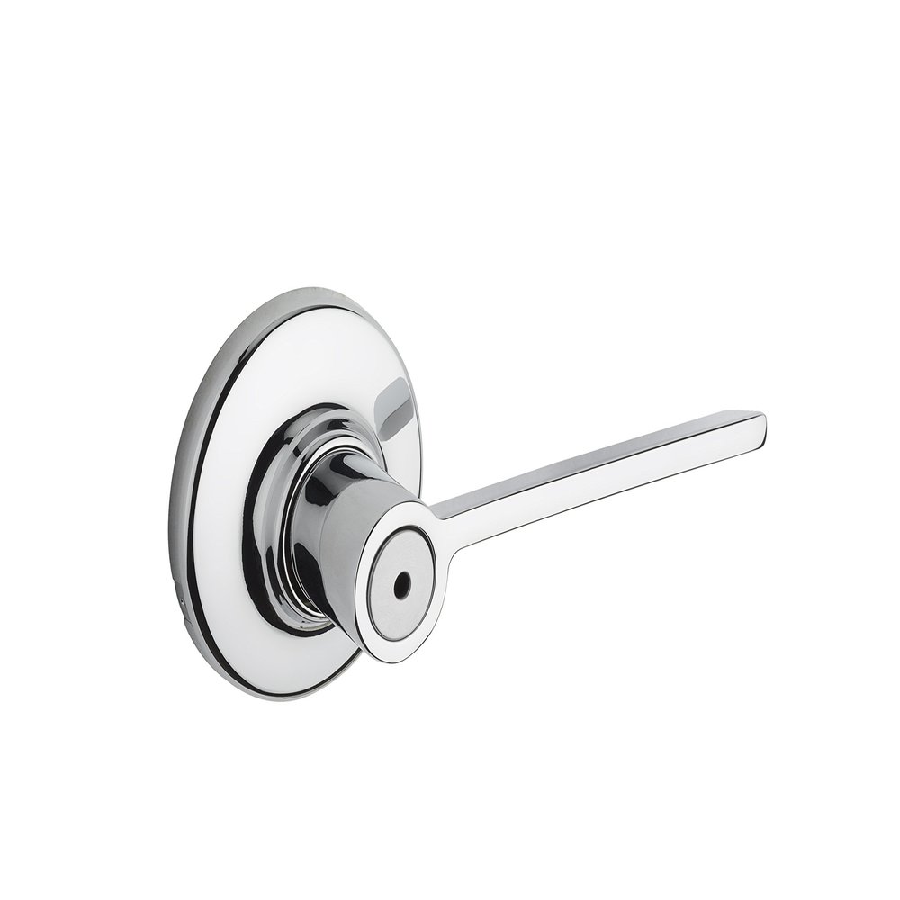 Kwikset Ladera 93001-904 Bed/Bath Lever in Polished Chrome