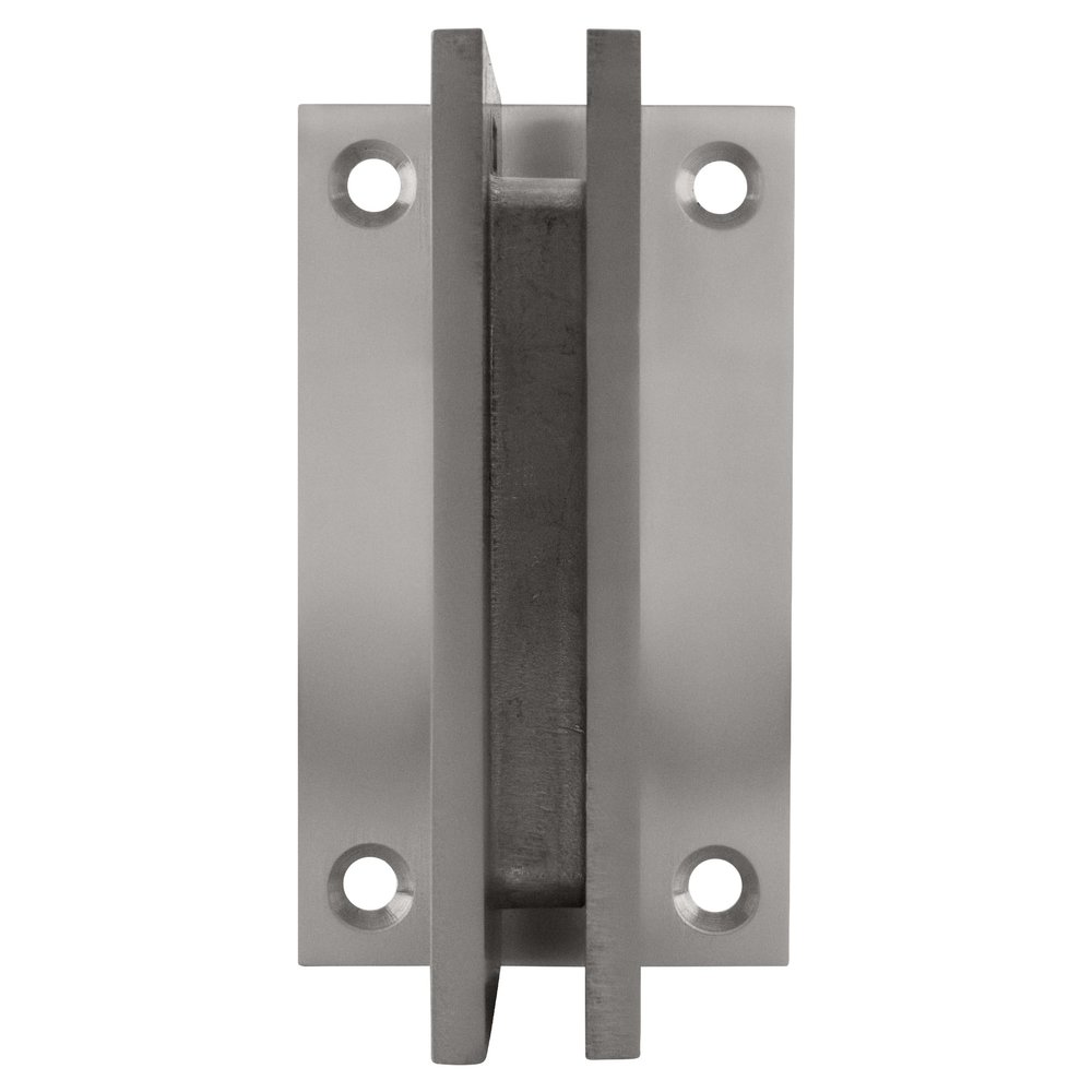 CRL VCT037SC Satin Chrome Victoria Series Wall Mount Full Back Plate Hinge