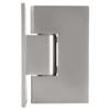 CRL VCT037SC Satin Chrome Victoria Series Wall Mount Full Back Plate Hinge view 4