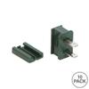 Vickerman Green Male Slide-On Plug for SPT-2, 18 Wire Gauge, 10 per Pack. view 2